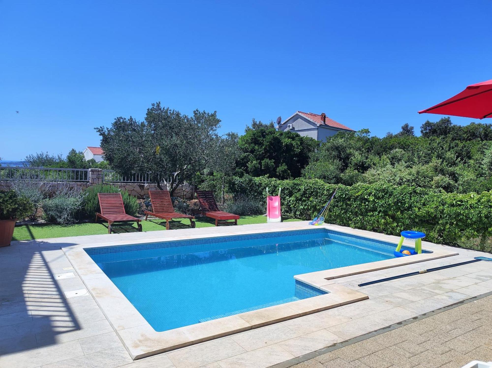 Holiday House Nena With Pool Vinišće Buitenkant foto